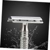 Beaupretty 2pcs Manual Beard Double-sided Shaving Tool for Home and Travel Nonslip Handle Design Easy to Clean Includes view 4