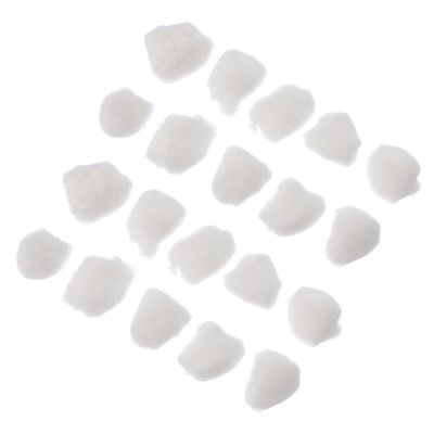 PartyKindom 12bags Soft and Absorbent Cotton Balls Non-Medical Degreasing Cosmetic Cotton for Makeup Household Cleaning and Personal Care Travel and Daily Use