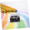 VICASKY Dual-Ended Makeup Pencil Sharpener Set for Eyeliner Lipstick Brow Pencils Compact Easy to Use 4pcs Random view 3
