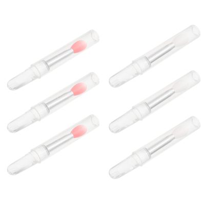 SAFIGLE Silicone Lip Mask Brush 6pcs Makeup Sponge Applicator Set Eyeshadow for Women
