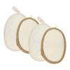 HAPINARY 4pcs Loofah Body Wash Sponge Exfoliating Bath Scrubber for Soft Loofah Soap Scrubber view 1