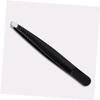 PartyKindom 10 Pcs Ergonomic Handle Eyebrow Tweezers Clip Eyebrow Makeup Tool Stainless Steel for Men Women for Travel view 2