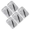 PartyKindom 10 Pcs Ergonomic Handle Eyebrow Tweezers Clip Eyebrow Makeup Tool Stainless Steel for Men Women for Travel view 4