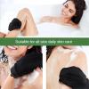 2pc Shower Thicken Bath Magic Peeling Glove Exfoliating Tan Removal Bathing Cleaning Products Body Scrubber(Blue) view 4