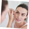 TOGEVAL 4pcs Advanced Material Eyebrow Clamp Brow Tweezer Set Makeup Tools Lightweight Portable Unisex Brow Shaper view 2