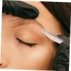 TOGEVAL 4pcs Advanced Material Eyebrow Clamp Brow Tweezer Set Makeup Tools Lightweight Portable Unisex Brow Shaper view 3