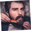 SAFIGLE Beard Grooming Tool Set Stainless Steel Eyebrow Scissors Comb for Men Facial Hair Mustache and Beard Styling view 3