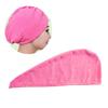 Beaupretty Microfiber Hair Drying Cap 60x25cm Super Absorbent Fast Drying Towel for Long Hair Button view 1