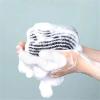 2pcs Foaming Bath Towel Household Strong Scrub Long Strip Back Artifact Back to Remove Dead Men's and Women's Bath Ball view 2
