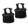 Happyyami 2pcs Men Beard Brush Retro Oil Brush for Beard and Mustache Styling Barber Supplies Hair Styling Tool view 1
