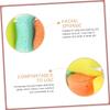 SAFIGLE 4pcs Loofah Sponge Glove Hand Strap Exfoliating Bath Sponges for Shower Body Wash Scrubbers for Men Women view 4