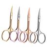 SAFIGLE 4pcs Scissors for Men Barber Shop Stainless Steel Nose Hair Scissors Precision Trimming Home Diy Kit Random view 1