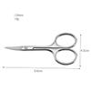 SAFIGLE 4pcs Scissors for Men Barber Shop Stainless Steel Nose Hair Scissors Precision Trimming Home Diy Kit Random view 2