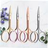 SAFIGLE 4pcs Scissors for Men Barber Shop Stainless Steel Nose Hair Scissors Precision Trimming Home Diy Kit Random view 4
