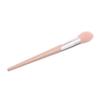 NOLITOY Flame Pink Makeup Brush Set 3-Piece Powder and Blush Brushes for Women Soft Bristle Face Makeup Tools for Loose and Pressed Powder Application view 1
