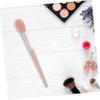 NOLITOY Flame Pink Makeup Brush Set 3-Piece Powder and Blush Brushes for Women Soft Bristle Face Makeup Tools for Loose and Pressed Powder Application view 4