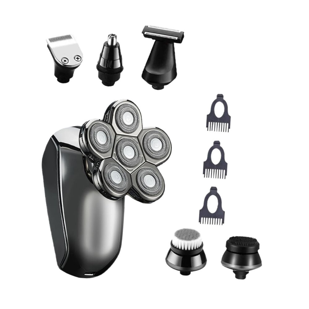 VICASKY 1set Blade Electric Shaver for Men Material Ergonomic Design Water Washable Travel Essential