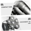 VICASKY 1set Blade Electric Shaver for Men Material Ergonomic Design Water Washable Travel Essential view 2