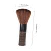 Happyyami Multi-function Beard Brush for Men Soft Bristle Hair Cleaning Brush Ergonomic Handle for Personal Grooming and Hair Salon Use and Beard Fragments view 2