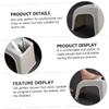 Baluue Non-Slip Shower Pedicure Foot Rest Stool Sturdy Home Shower Foot Stool for Seniors Anti-Slip Design for Safe Bathing view 2