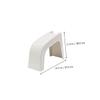 Baluue Non-Slip Shower Pedicure Foot Rest Stool Sturdy Home Shower Foot Stool for Seniors Anti-Slip Design for Safe Bathing view 4