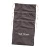 ARTSEWPLY 3pcs Hair Dryer Travel Case Drawstring Storage Bag for Makeup Tools Straightener Pouch Spacious Container for Bathroom and Travel Use Convenient and Easy Use Design Light Grey view 1