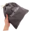ARTSEWPLY 3pcs Hair Dryer Travel Case Drawstring Storage Bag for Makeup Tools Straightener Pouch Spacious Container for Bathroom and Travel Use Convenient and Easy Use Design Light Grey view 4