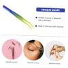 ASAKKURA Stainless Steel Eyelash Tweezers with and Comb for Eyebrow Shaping Tool for False Eyelash Application and Grooming Needs Portable and Design view 3