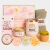 Get Well Gift Box for Women - Hugs & Healing Luxury Care Package for Her, Feel Better Soon Basket - Sympathy and After Surgery Recovery Gifts - Thinking of You view 1