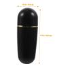 Beaupretty 4pcs Volcanic Stone Facial Oil Absorbing Balls for Oily Skin Castor Oil Roller for Face view 2