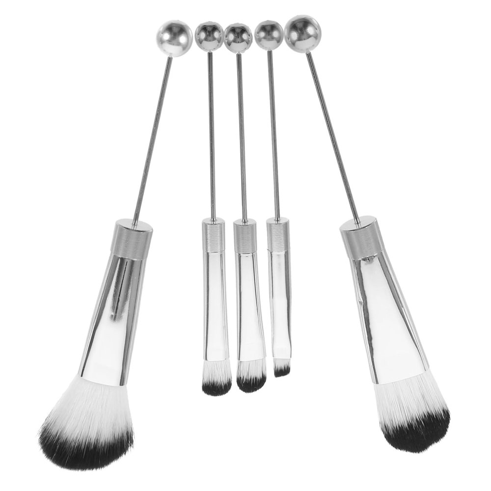 LIFKOME Travel Makeup Brush Set Cosmetics Inspired Kit Soft Bristles Makeup Brushes for Face Eyes Lips for Women Girls