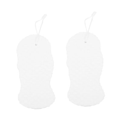 Baluue 2pcs Bath Sponges Gentle PVA Body Scrubber for Smooth Skin for Boy Girl and Adults for Daily Bathing and Exfoliation Creamy White Color