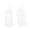 Baluue 2pcs Bath Sponges Gentle PVA Body Scrubber for Smooth Skin for Boy Girl and Adults for Daily Bathing and Exfoliation Creamy White Color view 1