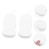 Baluue 2pcs Bath Sponges Gentle PVA Body Scrubber for Smooth Skin for Boy Girl and Adults for Daily Bathing and Exfoliation Creamy White Color view 4