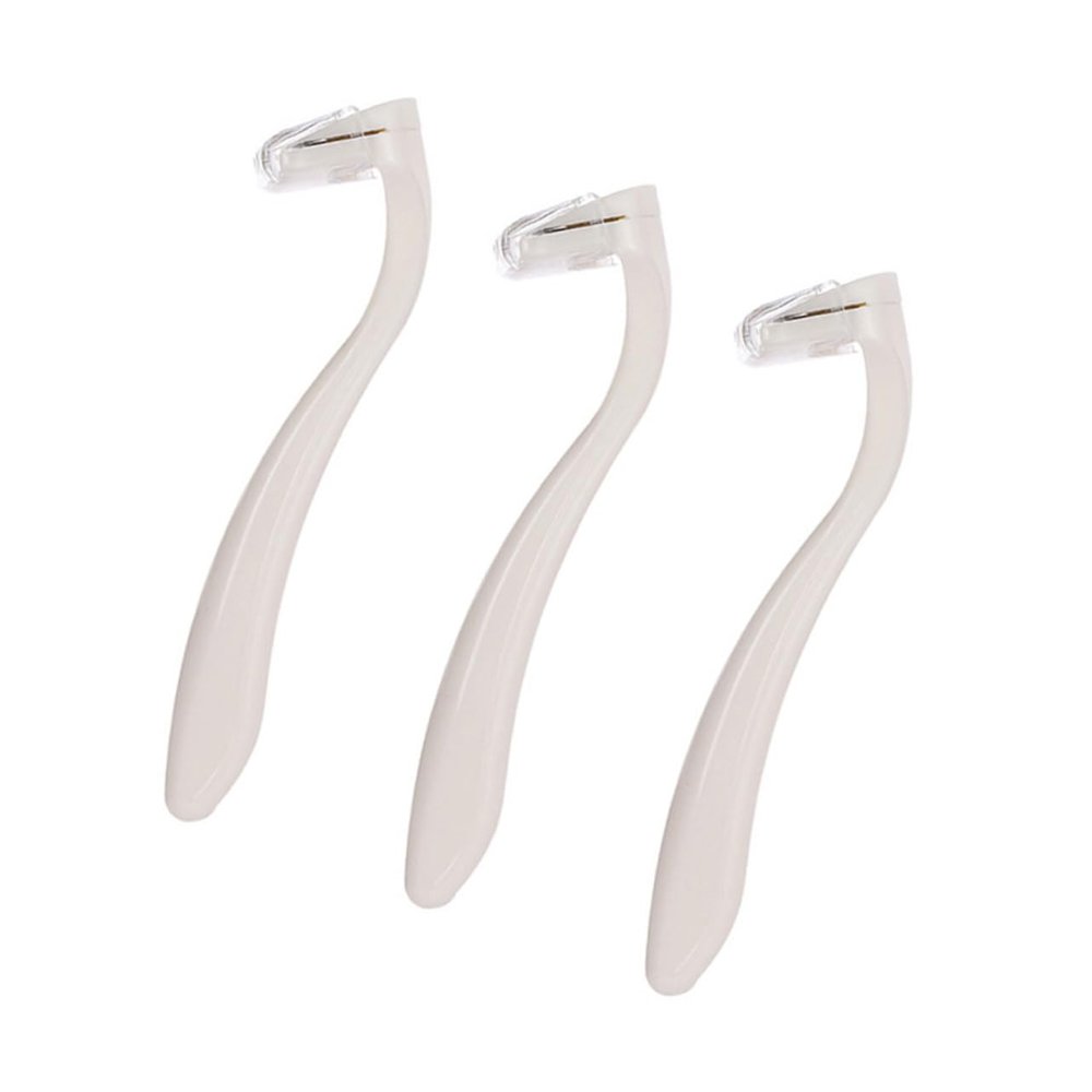SAFIGLE 3pcs Women Razor Shaver for Bikini Leg Arm Hair Removal Portable and Easy to Carry