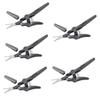 Happyyami 5pcs Nose Hair Scissors for Men Women Precision Eyebrow Beard Trimming Scissors Beauty Tool for Grooming and Personal Care view 1