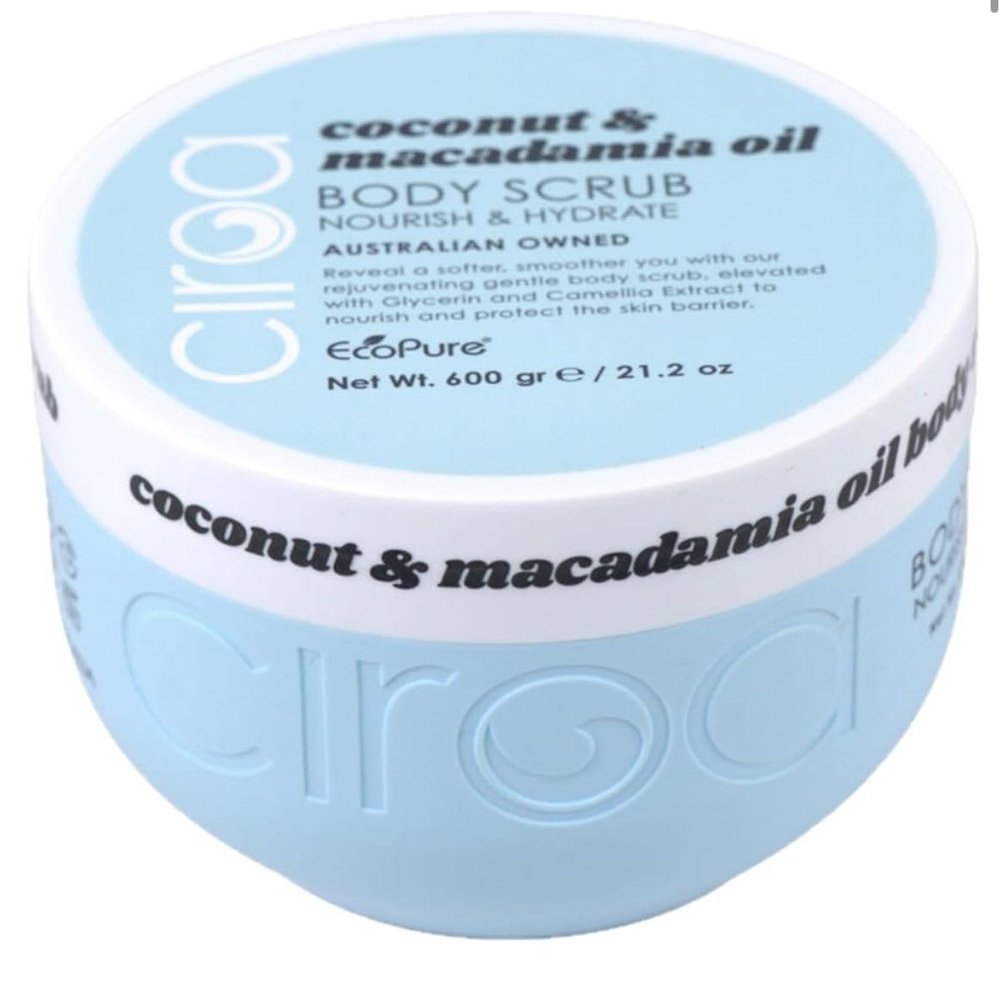 Coconut & Macadamia Oil Body Scrub  21.1 oz | Nourish & Hydrate