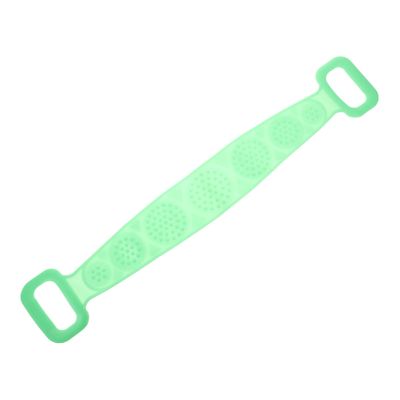 Silicone Back Scrubber Bath Towel with Handle for Shower