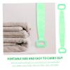 Silicone Back Scrubber Bath Towel with Handle for Shower view 2