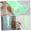 Silicone Back Scrubber Bath Towel with Handle for Shower view 3