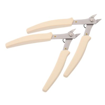 ARTSEWPLY Stainless Steel Nail Art Rhinestone Remover Nipper 2 Pcs Easy Gem Extraction Tool for Manicure Nail Art Charms and Jewelry Chain Removal