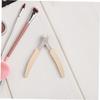 ARTSEWPLY Stainless Steel Nail Art Rhinestone Remover Nipper 2 Pcs Easy Gem Extraction Tool for Manicure Nail Art Charms and Jewelry Chain Removal view 4
