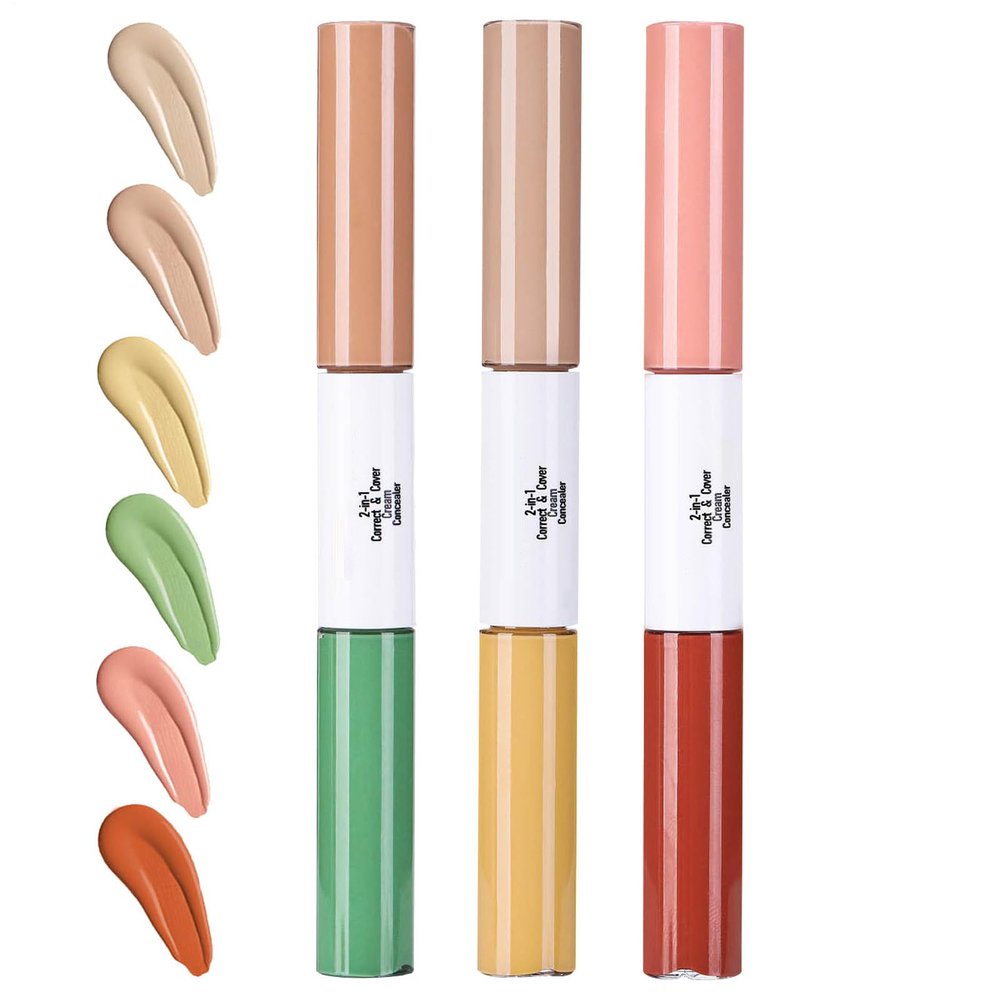 Anti-Age Concealer - Concealer Full Coverage | Women, 3X High Coverage Women Makeup, Lightweight Waterproof Cosmetics, Everyday Use Solution For Wedding, Gathering, Photography