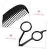 VICASKY 1set Stainless Steel Beard Grooming Scissors and Comb Kit with Storage Bag for Men Precision Trimming Shears for Home and Barber Use view 2