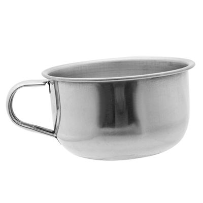 PENIKOKO Stainless Steel Shaving Bowl Shave Brush Cup Shaving Bowl Essential for Men