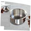 PENIKOKO Stainless Steel Shaving Bowl Shave Brush Cup Shaving Bowl Essential for Men view 2