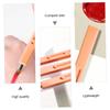 SAFIGLE 1pc Retractable Lip Brush Applicator Portable Makeup Tool Makeup Brush view 4