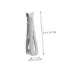 PACKOVE Stainless Steel Nail Clippers for Thick Nails Comfortable Ergonomic Design for Seniors for Home and Salon Use view 2