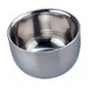PACKOVE Stainless Steel Shaving Bowl for Men Bubbling Cup for Shaving Soap Design for Home Barber Shop and Salon Use Convenient for Easy Storage view 1