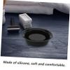 SOPOTUTU Silicone Shaving Bowl Soft Rubber Beard Shave Mug for Home and Barber Use Lightweight Portable Design for Easy Storage and Rich Production for Grooming and Hair Dye Mixing view 3
